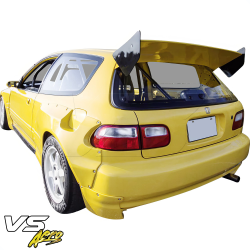 VSaero FRP TKYO Wide Body Rear Bumper Add-ons for Honda Civic EG 1992-1995 > 3dr Hatchback image - 32