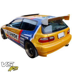 VSaero FRP TKYO Wide Body Rear Bumper Add-ons for Honda Civic EG 1992-1995 > 3dr Hatchback image - 36