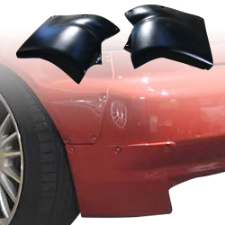 VSaero FRP TKYO Wide Body Rear Bumper Add-ons for Honda Civic EG 1992-1995 > 3dr Hatchback image - 1