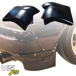 VSaero FRP TKYO Wide Body Rear Bumper Add-ons for Honda Civic EG 1992-1995 > 3dr Hatchback image - 3