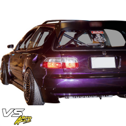 VSaero FRP TKYO Wide Body Rear Bumper Add-ons for Honda Civic EG 1992-1995 > 3dr Hatchback image - 5
