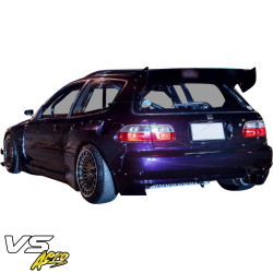 VSaero FRP TKYO Wide Body Rear Bumper Add-ons for Honda Civic EG 1992-1995 > 3dr Hatchback image - 19