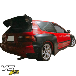VSaero FRP TKYO Wide Body Rear Bumper Add-ons for Honda Civic EG 1992-1995 > 3dr Hatchback image - 23