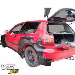 FRP TKYO Wide Body Rear Bumper Add-ons > Honda Civic EG 1992-1995 > 3dr Hatchback image - 24