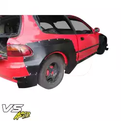 FRP TKYO Wide Body Rear Bumper Add-ons > Honda Civic EG 1992-1995 > 3dr Hatchback image - 25