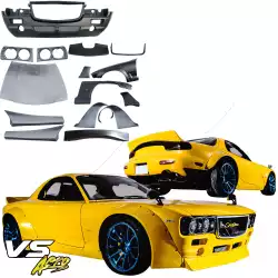 FRP TKYO Boss Wide Body Kit w Wing 17pc > Mazda RX-7 (FD3S) 1993-1997 image - 2