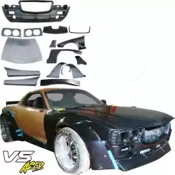 FRP TKYO Boss Wide Body Kit w Wing 17pc > Mazda RX-7 (FD3S) 1993-1997 image - 3