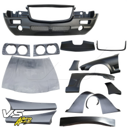 VSaero FRP TKYO Boss Wide Body Kit w Wing 17pc for Mazda RX-7 (FD3S) 1993-1997 image - 4