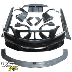 VSaero FRP LBPE Wide Body Kit w Wing for Infiniti G37 Coupe 2008-2015 > 2dr Coupe image - 2