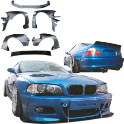 FRP TKYO Wide Body Kit 8pc > BMW 325Ci 330Ci (E46) 1999-2001 > 2dr Coupe image - 2