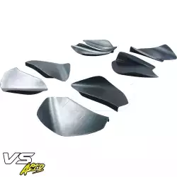 FRP TKYO v3 Wide Body Canards 8pc > Scion FR-S (ZN6) 2013-2016 image - 6