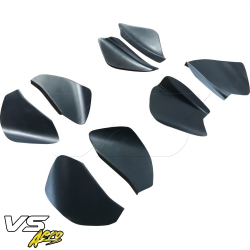 VSaero FRP TKYO v3 Wide Body Canards 8pc for Scion FR-S (ZN6) 2013-2016 image - 8