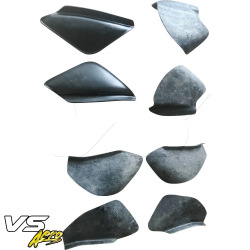 VSaero FRP TKYO v3 Wide Body Canards 8pc for Scion FR-S (ZN6) 2013-2016 image - 10