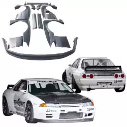 FRP TKYO Wide Body Kit w Wing > Nissan Skyline (R32) GTR 1990-1994 > 2dr Coupe image - 5