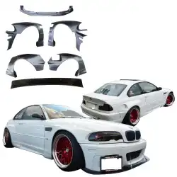 FRP TKYO Wide Body Kit 8pc > BMW M3 (E46) 2002-2005 > 2dr Coupe image - 3