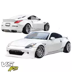 FRP TKYO Wide Body Kit w Wing 10pc > Nissan 350Z (Z33) 2003-2008 image - 4