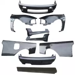 FRP TKYO v1 Wide Body Kit w Wing 9pc > Nissan 240SX (S14) 1995-1996 image - 1
