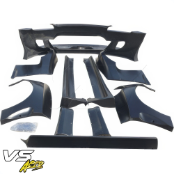 VSaero FRP TKYO Wide Body Kit w Wing for Honda S2000 AP1 2000-2009 image - 4