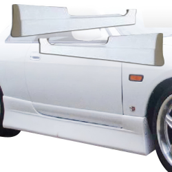 VSaero FRP MSPO Side Skirts for Nissan Skyline (R33) GTS 1995-1998 > 2dr Coupe image - 4