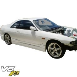 VSaero FRP MSPO Side Skirts for Nissan Skyline (R33) GTS 1995-1998 > 2dr Coupe image - 7