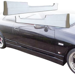 VSaero FRP MSPO Side Skirts for Nissan Skyline (R33) GTS 1995-1998 > 2dr Coupe image - 1