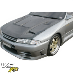 VSaero FRP TRIA Front Bumper for Nissan Skyline (R32) GTS 1990-1994 > 2/4dr image - 17