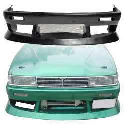 VSaero FRP URA Front Bumper for Nissan Laurel (C33) 1989-1993 image - 1