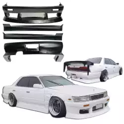 FRP URA Body Kit 4pc > Nissan Laurel (C33) 1989-1993 image - 4