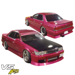 VSaero FRP URA Body Kit 4pc for Nissan Laurel (C33) 1989-1993 image - 5