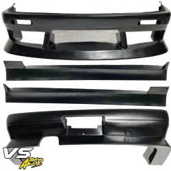 VSaero FRP URA Body Kit 4pc for Nissan Laurel (C33) 1989-1993 image - 3
