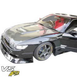 VSaero FRP URA v4 Front Bumper for Nissan Silvia (S13) 1989-1994 > 2/3dr image - 22