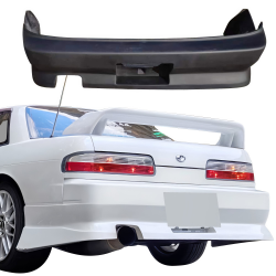 VSaero FRP WOR9 Rear Bumper for Nissan Silvia (S13) 1989-1994 > 2dr Coupe image - 15