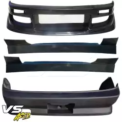 FRP WOR9 Body Kit 4pc > Nissan Silvia (S13) 1989-1994 > 2dr Coupe image - 2