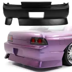 FRP URA Rear Bumper > Nissan Skyline (R32) GTS 1990-1993 > 4dr Sedan image - 1
