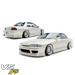FRP URA Body Kit 4pc > Nissan Skyline (R32) GTS 1990-1993 > 4dr Sedan image - 5