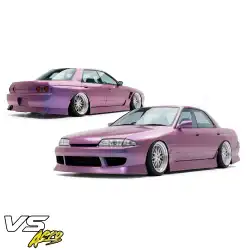 FRP URA Body Kit 4pc > Nissan Skyline (R32) GTS 1990-1993 > 4dr Sedan image - 2