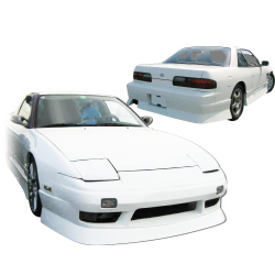 VSaero FRP URA v4 Body Kit 4pc for Nissan 240SX 1989-1994 > 2dr Coupe image - 2