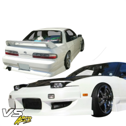 VSaero FRP WOR9 Body Kit 4pc for Nissan 240SX 1989-1994 > 2dr Coupe image - 5