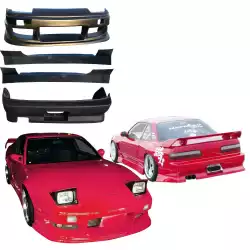 FRP WOR9 Body Kit 4pc > Nissan 240SX 1989-1994 > 2dr Coupe image - 1