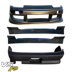 VSaero FRP WOR9 Body Kit 4pc for Nissan 240SX 1989-1994 > 2dr Coupe image - 2