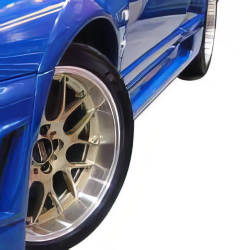 VSaero FRP NISM 400R Side Skirts for Nissan Skyline (R33) GTS 1995-1998 > 2dr Coupe image - 1