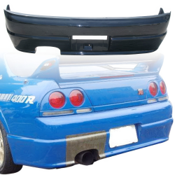 VSaero FRP NISM 400R Rear Bumper for Nissan Skyline (R33) GTS 1995-1998 > 2dr Coupe image - 1