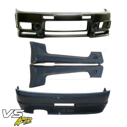 VSaero FRP NISM 400R Body Kit 4pc for Nissan Skyline (R33) GTS 1995-1998 > 2dr Coupe image - 2