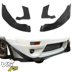 VSaero FRP TKYO v2 Wide Body Front Canards 4pc for Nissan Silvia (S13) 1989-1994 > 2dr Coupe image - 15