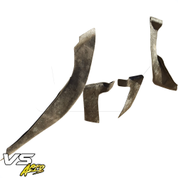 VSaero FRP TKYO v2 Wide Body Front Canards 4pc for Nissan Silvia (S13) 1989-1994 > 2dr Coupe image - 7