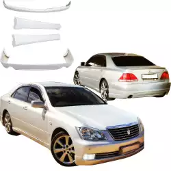 FRP ING Early Lip Body Kit 4pc > Toyota Crown Athlete (GRS180) 2003-2005 image - 2