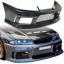 VSaero FRP MSPO v2 Front Bumper for Nissan Skyline (R33) GTS 1995-1998 > 2/4dr image - 1