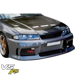 VSaero FRP MSPO v2 Front Bumper for Nissan Skyline (R33) GTS 1995-1998 > 2/4dr image - 2