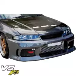FRP MSPO v2 Front Bumper > Nissan Skyline (R33) GTS 1995-1998 > 2/4dr image - 2