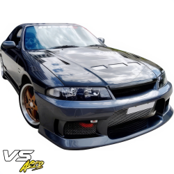 VSaero FRP MSPO v2 Front Bumper for Nissan Skyline (R33) GTS 1995-1998 > 2/4dr image - 3